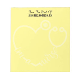 Modern van de bureau van de verpleegster Stethosco Notitieblok