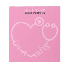 Modern van de bureau van de verpleegster Stethosco Notitieblok