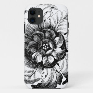 modern ventilatorontwerp in zwart-wit iPhone 11 hoesje