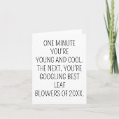 Modern verjaardagsfeestje grappige mam papa beste kaart (Voorkant)