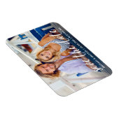 Modern Verloving sparen het Datumfotopaar Magneet (Rechterzijde)