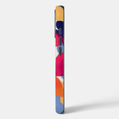 Modern vet bloemenpatroon Case-Mate iPhone case (Achterkant / Links)