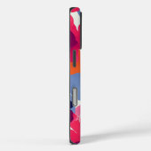 Modern vet bloemenpatroon Case-Mate iPhone case (Achterkant / Rechts)