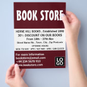 Modern Vet, Boekwinkel Reclame Flyer (Hand)