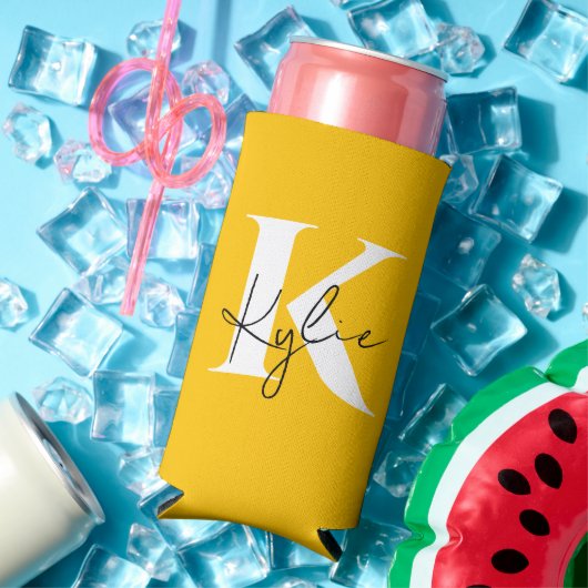 Modern Vibrant Gepersonaliseerde Monogram Naam - (Insitu Zomer)