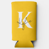 Modern Vibrant Gepersonaliseerde Monogram Naam - (Voorkant)