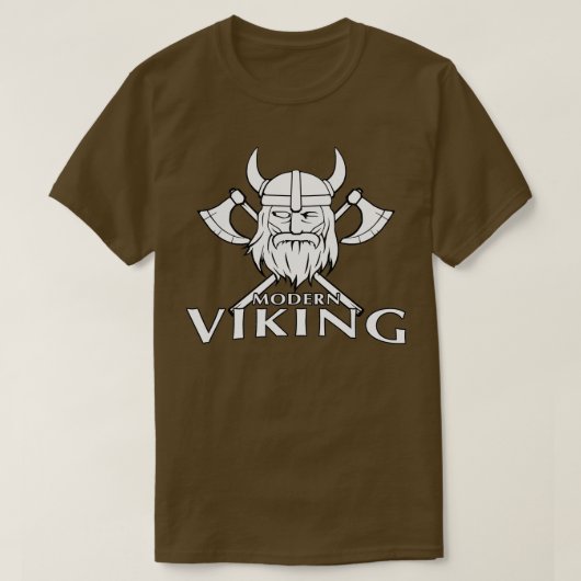 Modern Viking Logo T-shirt (Design voorkant)