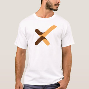 Modern Vinkje Letter X Monogram T-shirt