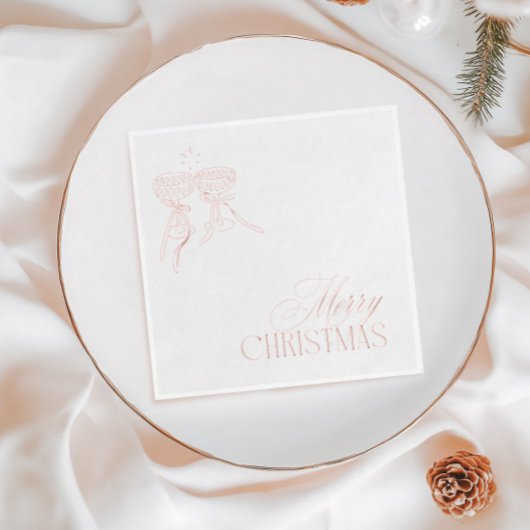 Modern Vintage Rose Gold Christmas Party 