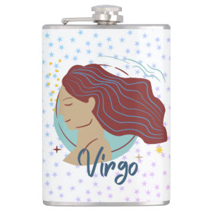Modern Virgo Woman Zodiac Heupfles