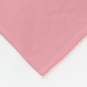 Modern visgraat patroon - roze blauw goud fleece deken (Hoek)
