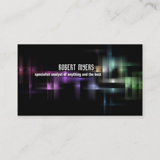 modern visitekaartje (Voorkant)