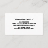 Modern Visitekaartje (Achterkant)