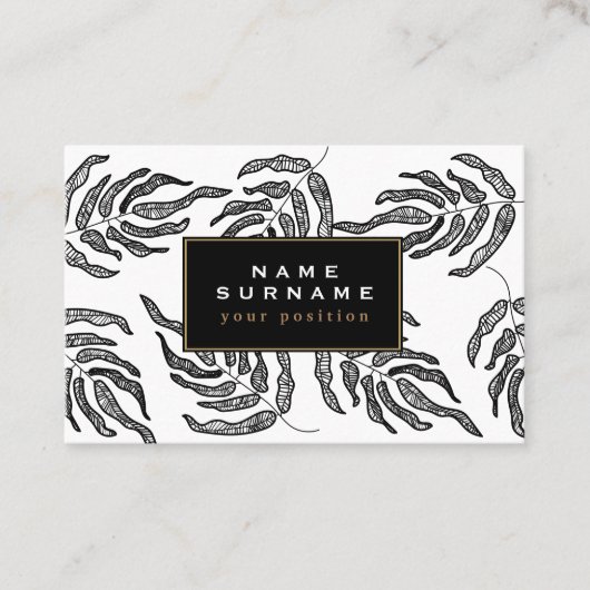 Modern Visitekaartje (Voorkant)