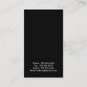 Modern Visitekaartje (Achterkant)