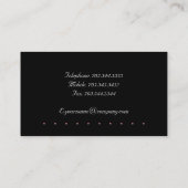 Modern Visitekaartje - Aangepaste bestelling (Achterkant)