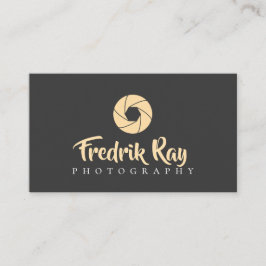 Modern Visitekaartje fotograaf