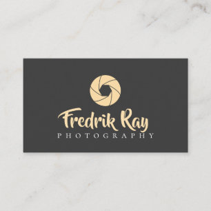 Modern Visitekaartje fotograaf