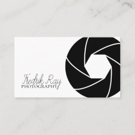 Modern Visitekaartje fotograaf