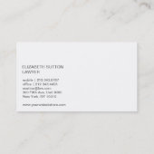 Modern Visitekaartje | nr. 10 (Achterkant)