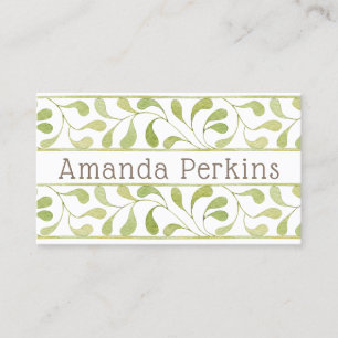 Modern Visitekaartje rand