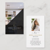 Modern Visitekaartje van Real Estate Agent (Voorkant / Achterkant)