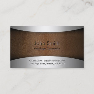 Modern Visitekaartje voor huwelijksconsultancy in