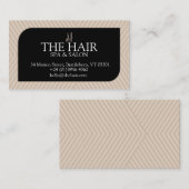 Modern Visitekaartje voor salon (Voorkant / Achterkant)