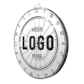 Modern Voeg uw Logo Business Company Branded toe Dartbord (Voorkant Rechts)