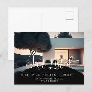 Modern voor verkoop Home Listent Business Briefkaart