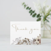 Modern Vrijgezellenfeest Hartelijk dank Briefkaart (Staand voorkant)