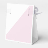 Modern Vrijgezellenfeest Roze Gouden Script Favor  Bedankdoosjes (Achterkant)