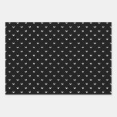 Modern Vrijgezellenfeest voor penseelschrijfbeveil Inpakpapier Vel (Voorkant 2)