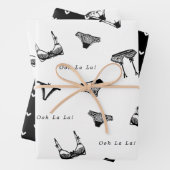 Modern Vrijgezellenfeest voor penseelschrijfbeveil Inpakpapier Vel (In situ)