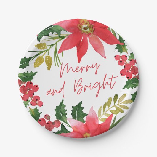 Modern vrolijk en helder script papieren bordje (Voorkant)