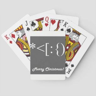 ***MODERN VROLIJK KERSTFEEST*** SPEELKAARTEN