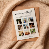 Modern Waar Waren Ze Foto Spel Kaart