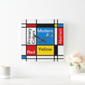 Modern Wall Decor Clocks Vierkante Klok (Huis)