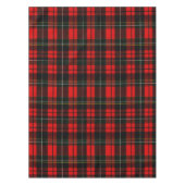 Modern Wallace Red Scottish Tartan Plaid Pattern Tafelkleed (Voorkant)