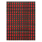 Modern Wallace Red Scottish Tartan Plaid Pattern Tafelkleed (Voorkant)