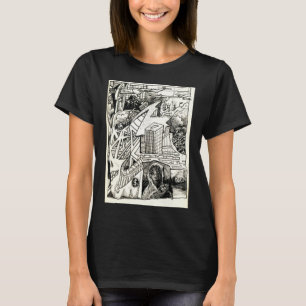 "Modern Warfare"-inkttekening T-shirt