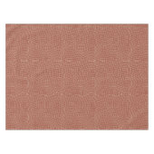 Modern Warped Grid | Minimalist Fluid Geometric Tafelkleed (Voorkant (Horizontaal))