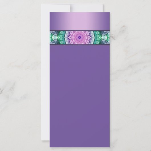 Modern Water Lily mandala (Voorkant)