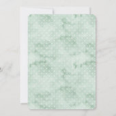 Modern Watercolor Easter Dinner  Invitation  Kaart (Achterkant)