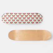 Modern Watermeloen Slice Pattern Skateboard (Horizontaal)