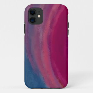 Modern waves_ oils marble pattern-iphone5 iPhone 11 hoesje