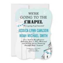  Modern We gaan naar de Chapel Wedding