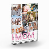 Modern 'We houden van je' geheugen van mama Fotoblokken (Links)