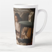 Modern We houden van je mama Foto Latte Mok (Rechts)