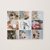 Modern we houden van je moeder Gepersonaliseerde f Legpuzzel (Horizontaal)